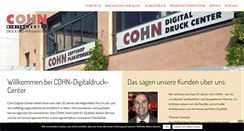 Desktop Screenshot of cohn.de