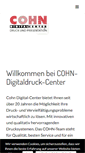 Mobile Screenshot of cohn.de
